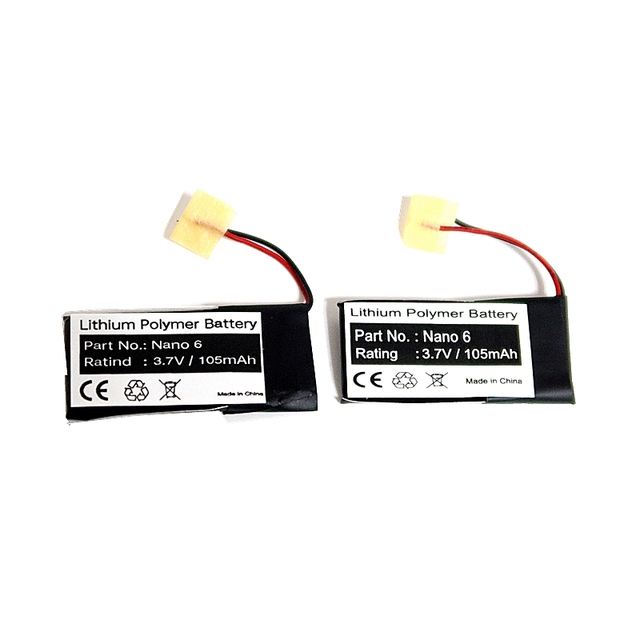Rechargeable 3.7V 105mAh Li-polymer Battery Replacement 616-0531 Media Player for iPod Nano 6th Ipod Nano 6th Generation