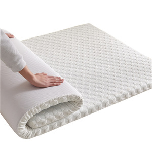 High-density Knitted Memory Foam <strong>Mattress</strong> <strong>Topper</strong> Thickened Tatami-style Suitable <strong>for</strong> <strong>Single</strong> <strong>Beds</strong> Student Dorms Home - Product Image 1