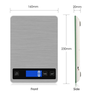 Báscula de Cocina inteligente personalizada, balanza Digital de acero inoxidable de 10 kg, gran oferta - Product Image 2