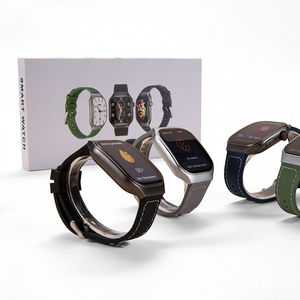 Montre connectée Android carrée H7 Laxasfit 2026, étanche IP67, suivi du sommeil, réponse aux appels, prévisions météo, en silicone – Meilleures ventes - Product Image 1
