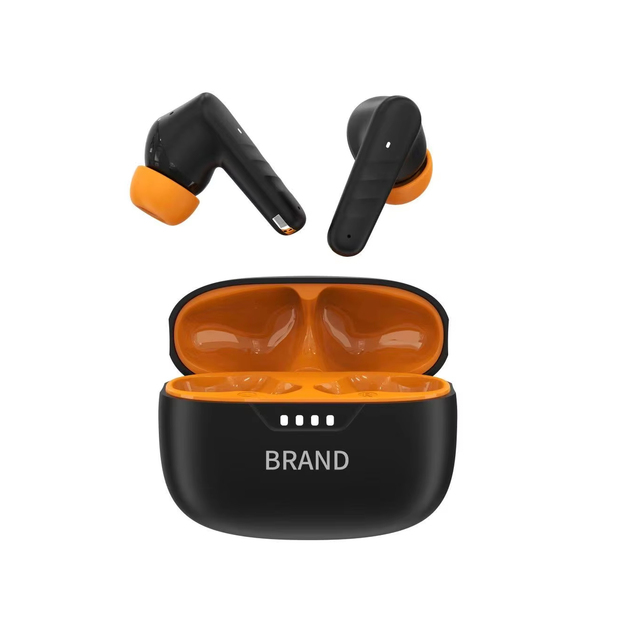 Hot Selling ANC+ENC TWS Hifi Earphones 4mic In-Ear Wireless Earbuds with LED Battery Indicator for Smartphones