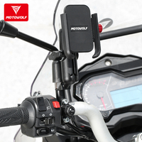 Soporte para Teléfono Móvil MOTOWOLF V3 Universal para Motocicleta, Éxito de Ventas