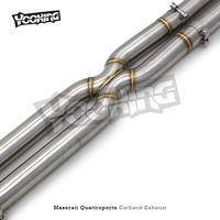 Échappement Catback Valvetronic Performance AUTO pour Maserati Quattroporte 3.0T 2013-2016 tuyau d'échappement en acier inoxydable
