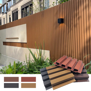 Panneau mural WPC imperméable personnalisé pour extérieur, jardin, patio, revêtement mural extérieur - Product Image 1