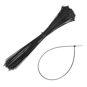 Lot de 100 attaches à glissière en nylon pour câble 4.8*600mm Attaches en plastique autobloquantes de 23.6 pouces de long pour une utilisation intérieure et extérieure - Product Image 6