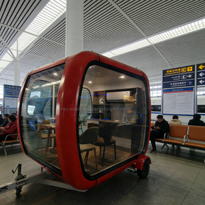 Capsules <span class=keywords><strong>de</strong></span> sommeil et couchettes en panneaux sandwich respirants en acier pour passagers en transit dans les supermarchés et les aéroports - Product Image 3