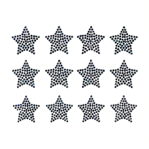 Autocollant étoile en strass scintillant Ilan, 32 cm, autocollant décoratif auto-adhésif pour la décoration de la maison - Product Image 1