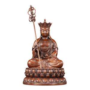 รูปปั้นพระคุศติการ์บาห์ทองสัมฤทธิ์ทองแดง งานฝีมือประดับตกแต่งบ้าน ห้องนั่งเล่น - Product Image 5