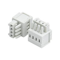 Conector Hembra Serie 6351XX 2-24, Bloque de Terminales de Resorte de 4 Pines, Conector de Cable Eléctrico, Tipo Tornillo, Bloques de Terminales para PCB