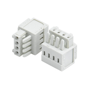 6351XX Serie 2-24 Buchsenverbinder 4-polige Federklemmenleiste Elektrischer Kabelverbinder Schraubtyp PCB-Klemmenblöcke - Product Image 4