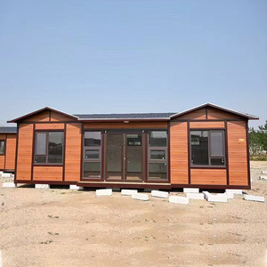 Casa Móvil Integrada Tipo Villa 6x12m, Estructura de Acero, Diseño Moderno, Fácil Instalación, Solárium para Vivir al Aire Libre - Product Image 1