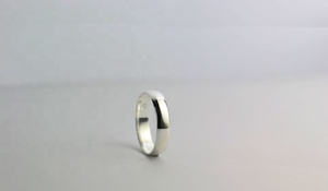 925 Sterling Bạc Đơn Giản Vài Nhẫn Mịn Dome Ban Nhạc Đám Cưới Cho Nam Giới Phụ Nữ Engagement Jewelry Bán Buôn Tùy Chỉnh - Product Image 5