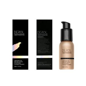 DEROL DR007 Base de Maquillaje Líquida 8 Colores Corrector Iluminador Cosméticos para Mujer Base para Piel Oscura - Product Image 2