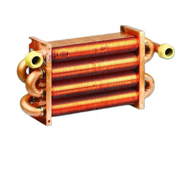 Dual Pijp warmtewisselaar, buis in warmtewisselaar voor walltube gemonteerd gas boiler