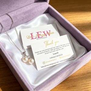 Tarjetas de Agradecimiento Personalizadas de Lujo en Dorado Rosa con Doble Lámina, 10% de Descuento, para Redes Sociales, para Marcas de Joyería y Accesorios - Product Image 3