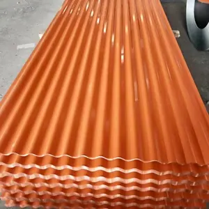 Farbbeschichtetes gewelltes vorgefarbenes verzinktes Stahlblech GI-Dachblech