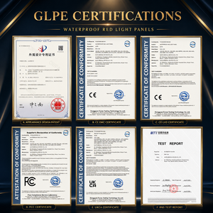 Máscara Facial LED de Silicona Clínica Personalizable GLPE, Dispositivo de Terapia de Luz Roja e Infrarroja Cercana - Product Image 5