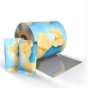 Film d'emballage alimentaire laminé en aluminium, résistant à l'humidité, de qualité alimentaire, imprimé sur mesure à Guangzhou, pour chips, popcorn et biscuits - Product Image 5
