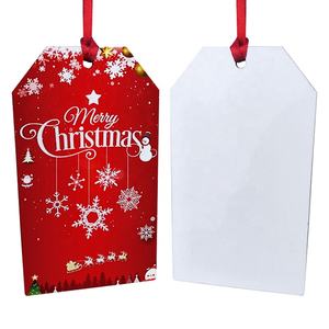 <span class=keywords><strong>2023</strong></span> Logo personnalisé bricolage arbre <span class=keywords><strong>de</strong></span> noël suspendu <span class=keywords><strong>carte</strong></span> d'étiquette <span class=keywords><strong>de</strong></span> cadeau Sublimation <span class=keywords><strong>carte</strong></span> <span class=keywords><strong>de</strong></span> <span class=keywords><strong>vœux</strong></span> vierge ornement <span class=keywords><strong>de</strong></span> noël - Product Image 1