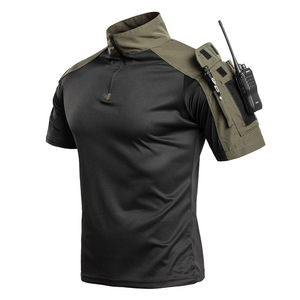 Camiseta Táctica de Camuflaje DF25 G4 para Hombre, de Secado Rápido, Poliéster, Holgada, Resistente al Desgaste, Manga Corta, para Entrenamiento al Aire Libre, Venta al Por Mayor - Product Image 2