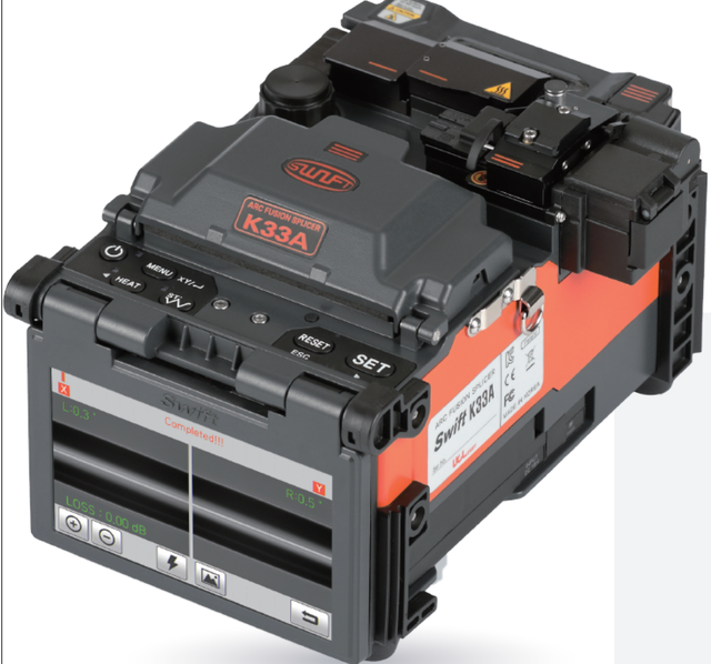 Swift Core to Core Alignment K33A Fiber Optic Fusion Splicer