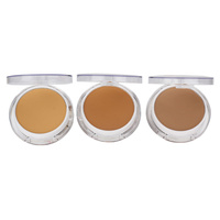 Poudre compacte de maquillage blanchissante Karite Natural Minerals, logo personnalisé, marque privée, cosmétique, poudre fixante pour le maquillage