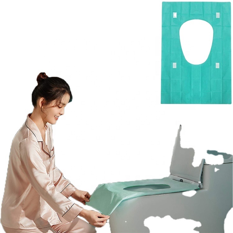 Гигиенические мягкие 10 листов биоразлагаемые дорожные пакеты водонепроницаемые одноразовые чехлы для сидений унитаза