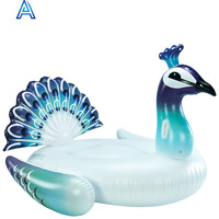 Matelas gonflable en forme de phénix en PVC, pour se prélasser au bord de la piscine ou dans l'eau, jouet aquatique pour l'été.