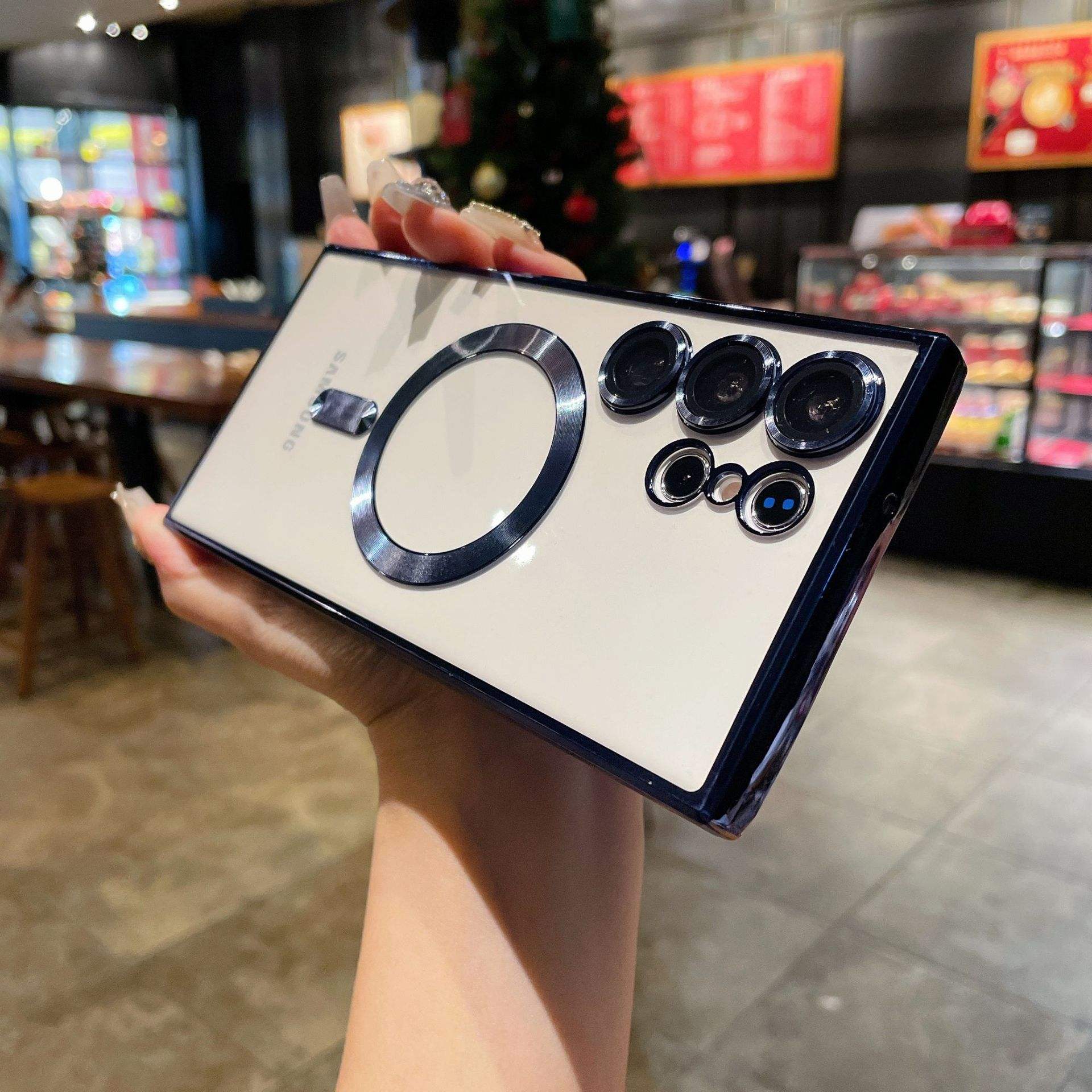 [Aspiration magnétique de queue] bleu foncé