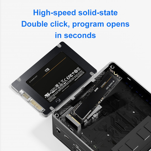 New 12th Gen Mini PC NUC windows11 Intel n305 Bộ vi xử lý 16GB DDR4 512GB Pocket 12V kép Lan mini máy tính - Product Image 4