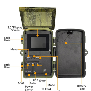 <span class=keywords><strong>Caméra</strong></span> <span class=keywords><strong>de</strong></span> <span class=keywords><strong>chasse</strong></span> ultra-claire 2026, nouveau modèle WiFi, visualisation et configuration via l'application, portée <span class=keywords><strong>de</strong></span> 25 mètres via <span class=keywords><strong>Bluetooth</strong></span> + WiFi - Product Image 1