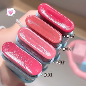 บลัชออนเนื้อครีมแบบแท่ง LUCKGO Water Glow บลัชออนอเนกประสงค์ ทินท์แก้มสไตล์<span class=keywords><strong>เกาหลี</strong></span> ให้ลุคฉ่ำวาวเป็นธรรมชาติ บลัชออนแบบแท่ง ขายส่ง - Product Image 3