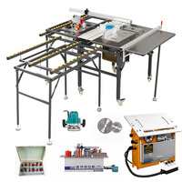 ZDS480 Nouveau produit Mini scie à table coulissante pour le travail du bois Scie à table coulissante pour le bois Machine à scier avec lame de rainurage