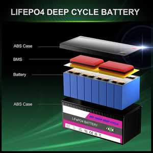 Batterie de stockage 300ah 200ah 12 volts 100 <span class=keywords><strong>ah</strong></span> batterie lifepo4 12 v 100 <span class=keywords><strong>ah</strong></span> batteries au lithium à dents bleues pour systèmes solaires 12 v - Product Image 5