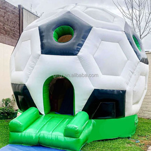 GMY Gonfiabili Attrezzatura da Gioco per Esterni a Forma di Pallone da Calcio per Cortile, Barraca Inflavel, Casa Gonfiabile - Product Image 5