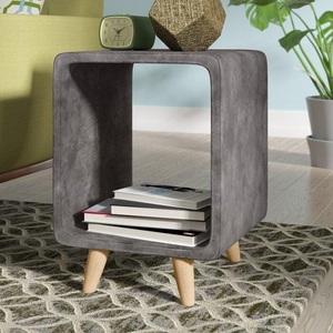 <span class=keywords><strong>Tavolino</strong></span> da Caffè Moderno Design Nordico di Alta Qualità Fatto a Mano per Soggiorno <span class=keywords><strong>con</strong></span> Gambe <span class=keywords><strong>in</strong></span> Quercia e Lato <span class=keywords><strong>in</strong></span> Argilla Fibrosa - Product Image 1