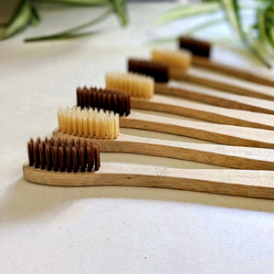 For <b>Toothbrush</b> with Medium Bristle Reusable Eco-Friendly Plant-Based Bristles-Dental Cleaning Tool Wholesale Blue Lotus Farm - Product Image 1