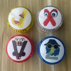Shantou Fabricantes Barato Niños Educación Carta Retráctil <span class=keywords><strong>Yo</strong></span> Ball Toy Plain Led Luz intermitente yoyo - Product Image 2