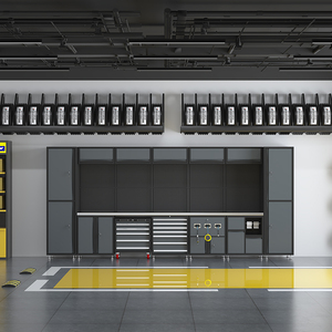 Nouvel ensemble d'armoires à outils de <span class=keywords><strong>garage</strong></span> haute capacité pour la réparation automobile - Product Image 4