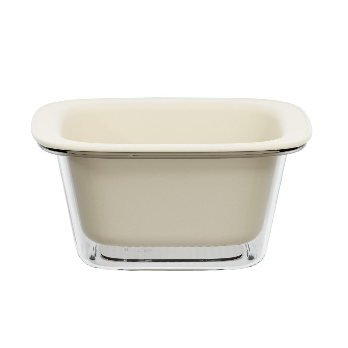 ตะกร้าระบายน้ำขนาดเล็ก [สีขาว]