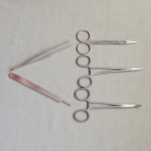 Phẫu thuật khâu công cụ Kit thực hành đào tạo gói Silicone mô phỏng với vết thương da sinh viên y tế sử dụng công cụ giảng dạy - Product Image 2