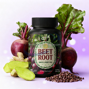 OEM Vegan integratore biologico estratto di radice di barbabietola rossa Capsule di barbabietola aminoacidi capsula di barbabietola supporta la pressione sanguigna - Product Image 1