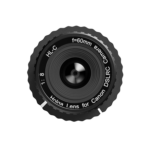 Holga 60mm F2 cố định tập trung đầy đủ khung ABS ống kính nhựa cho máy ảnh DSLR HL-C & HL-N loạt phụ kiện - Product Image 2