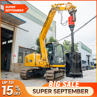 Festival des Achats de Septembre : Prix Direct Usine – Accessoire Tarière pour Mini-chargeuse, Équipement Auxiliaire pour Excavatrice (pour forage en spirale)