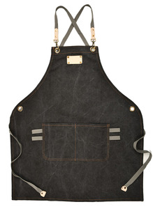 Delantal de cocina de lona para camarero, Chef, uniforme de Catering, ropa de trabajo, monos antisuciedad - Product Image 3