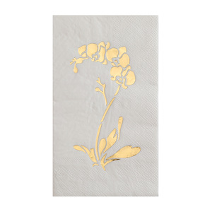 Floral Print Paper Napkins 330mmx400mm Disposable Themed Party Hotel Use - Product Image 5