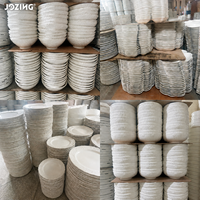 Vaisselle en céramique blanche en gros, stock usine prêt à l'emploi, assiettes, bols et plateaux en porcelaine nordique pour hôtels, restaurants et usage domestique
