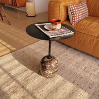 Table console en marbre de luxe moderne - Taille et couleur personnalisables - Meubles de salon