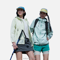 Veste de sport d'été unisexe légère coupe-vent softshell imperméable à séchage rapide protection UV respirante à manches longues