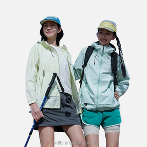<span class=keywords><strong>Veste</strong></span> de sport d'été unisexe légère coupe-vent <span class=keywords><strong>softshell</strong></span> imperméable à séchage rapide protection UV respirante à manches longues - Product Image 3